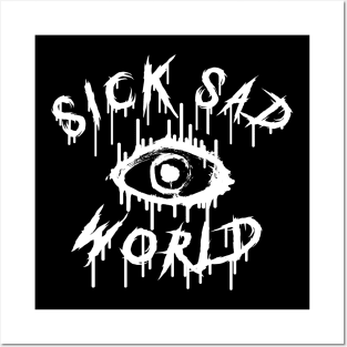 Daria - Sick Sad World Black Posters and Art